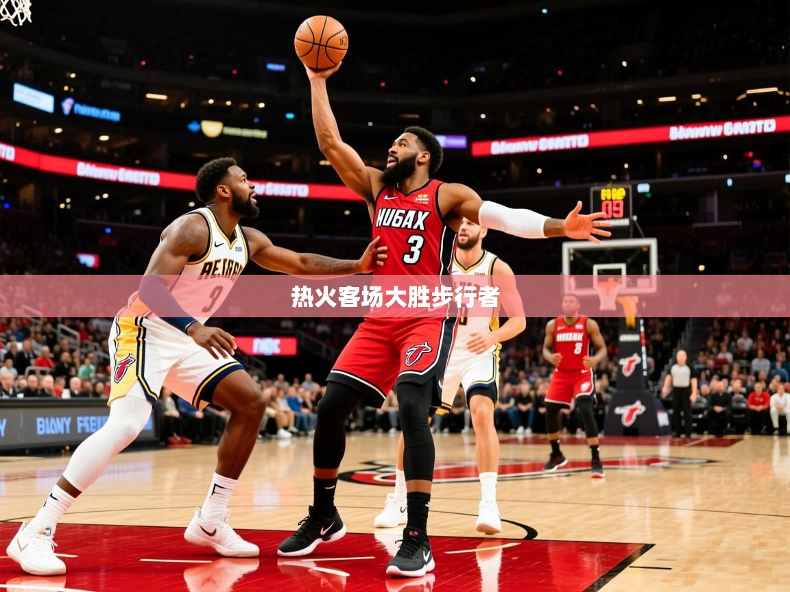 热火客场大胜步行者