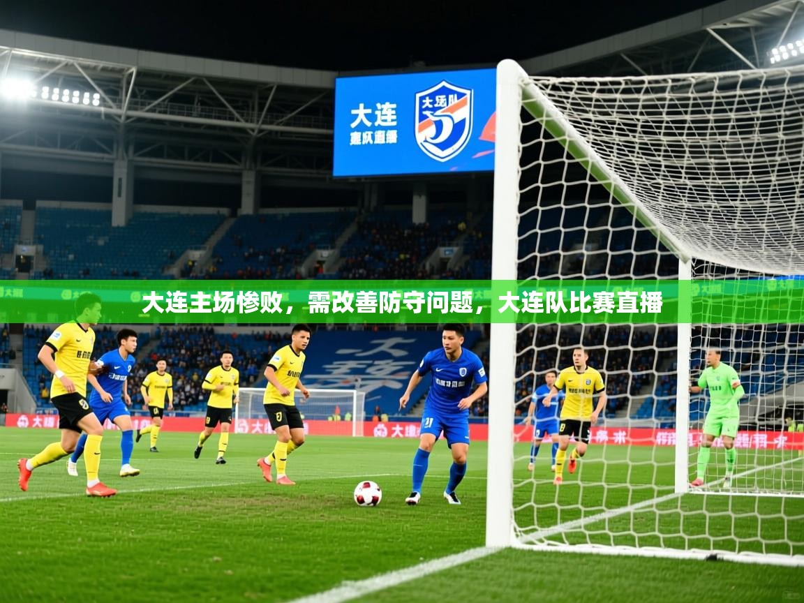 大连主场惨败，需改善防守问题，大连队比赛直播