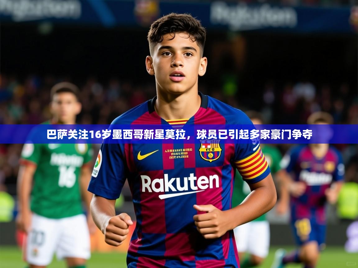 巴萨关注16岁墨西哥新星莫拉，球员已引起多家豪门争夺
